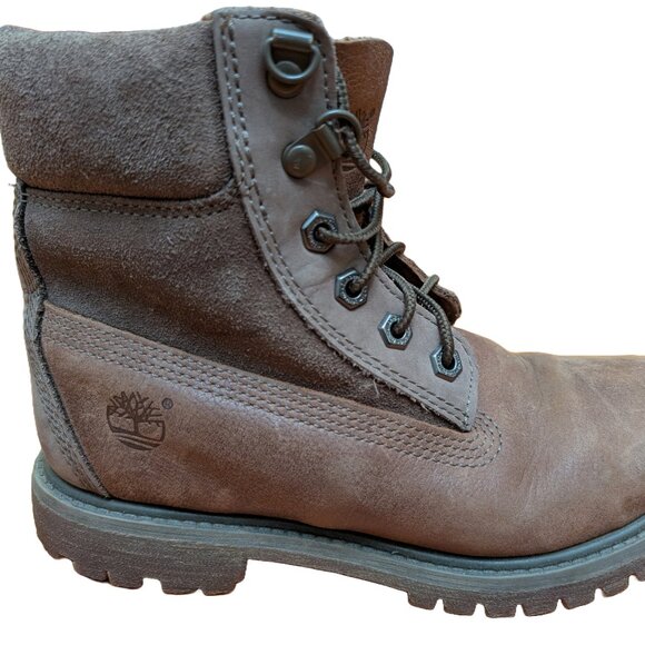 Timberland Waterproof Classic Style Brown Boots Women’s 5.5 - Picture 1 of 7